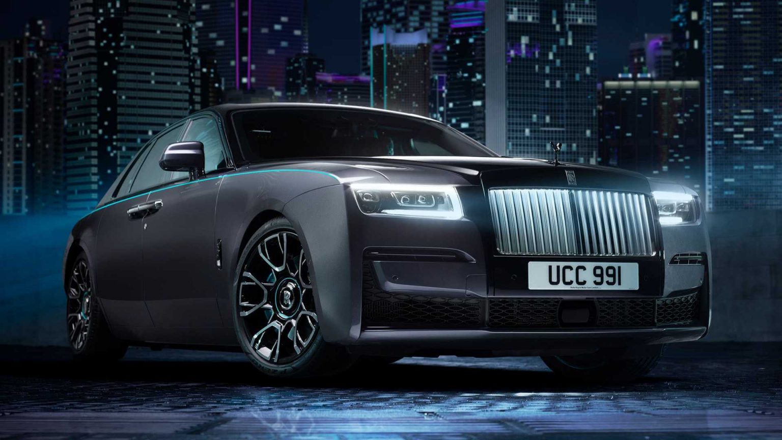 Rolls Royce Ghost 2021 черный